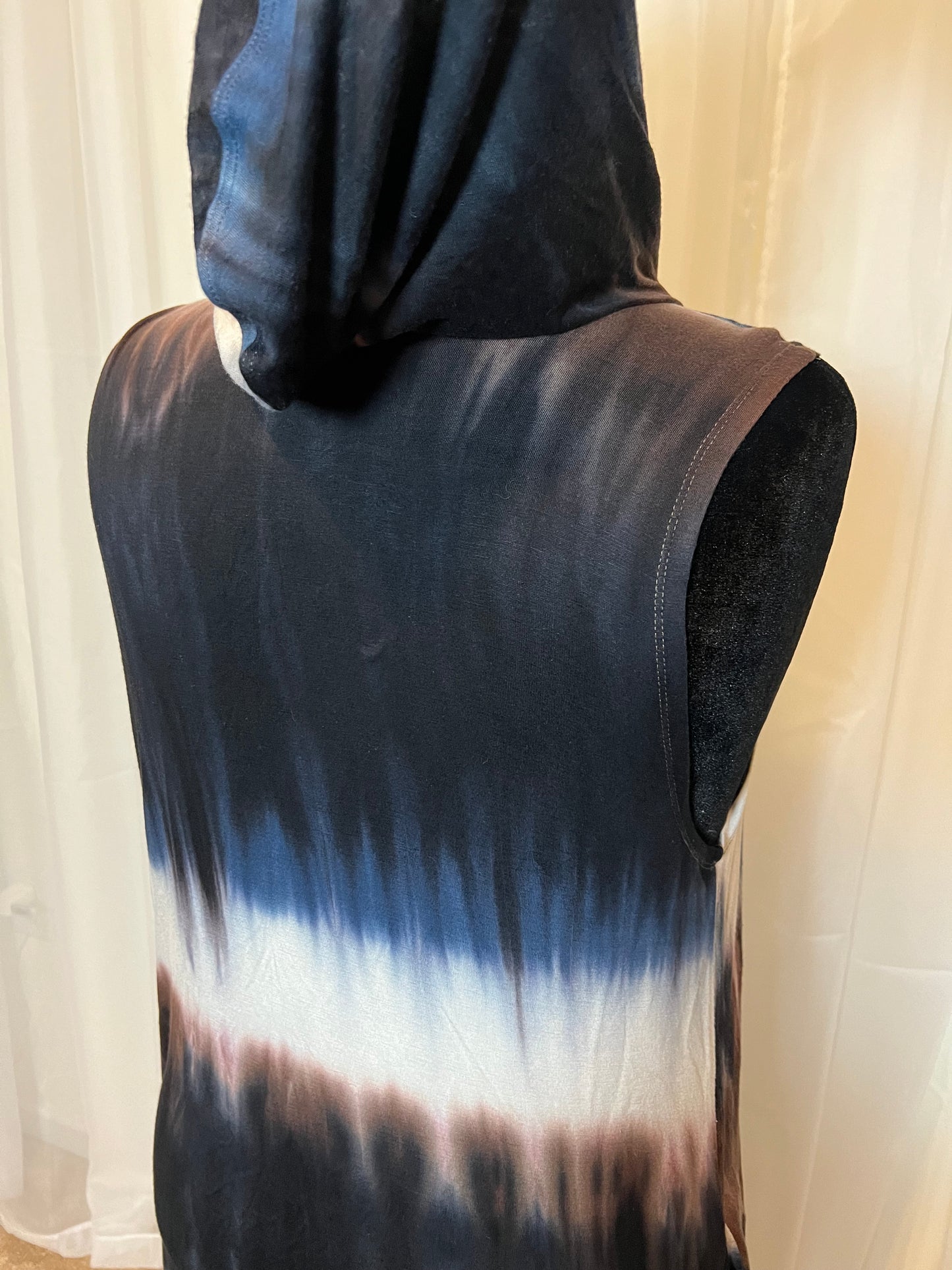 Brown / Blue Tye die Duster