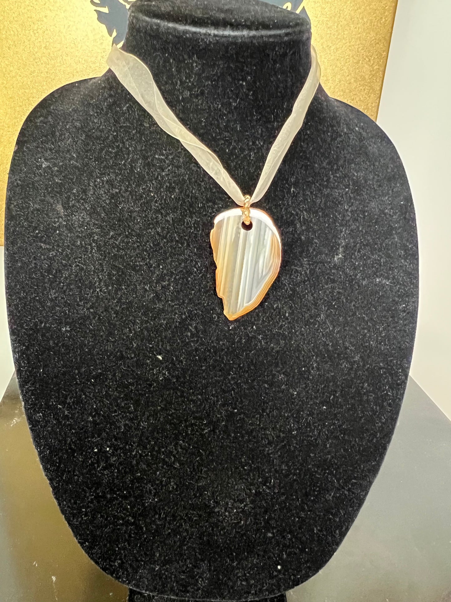 Stone Pendant Necklace