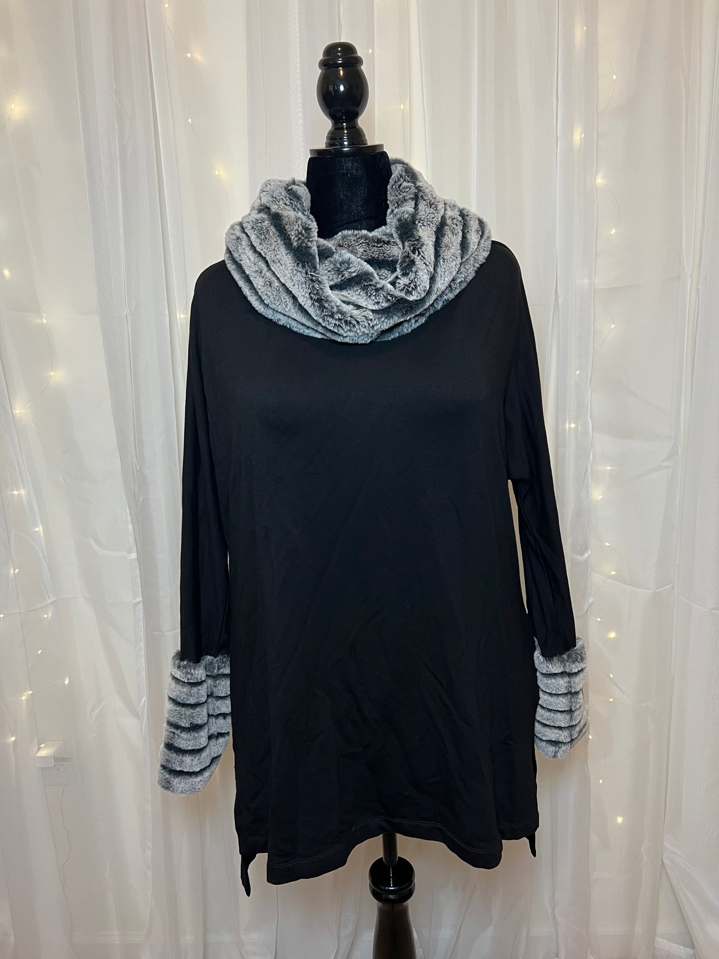 Fur Tunic Top