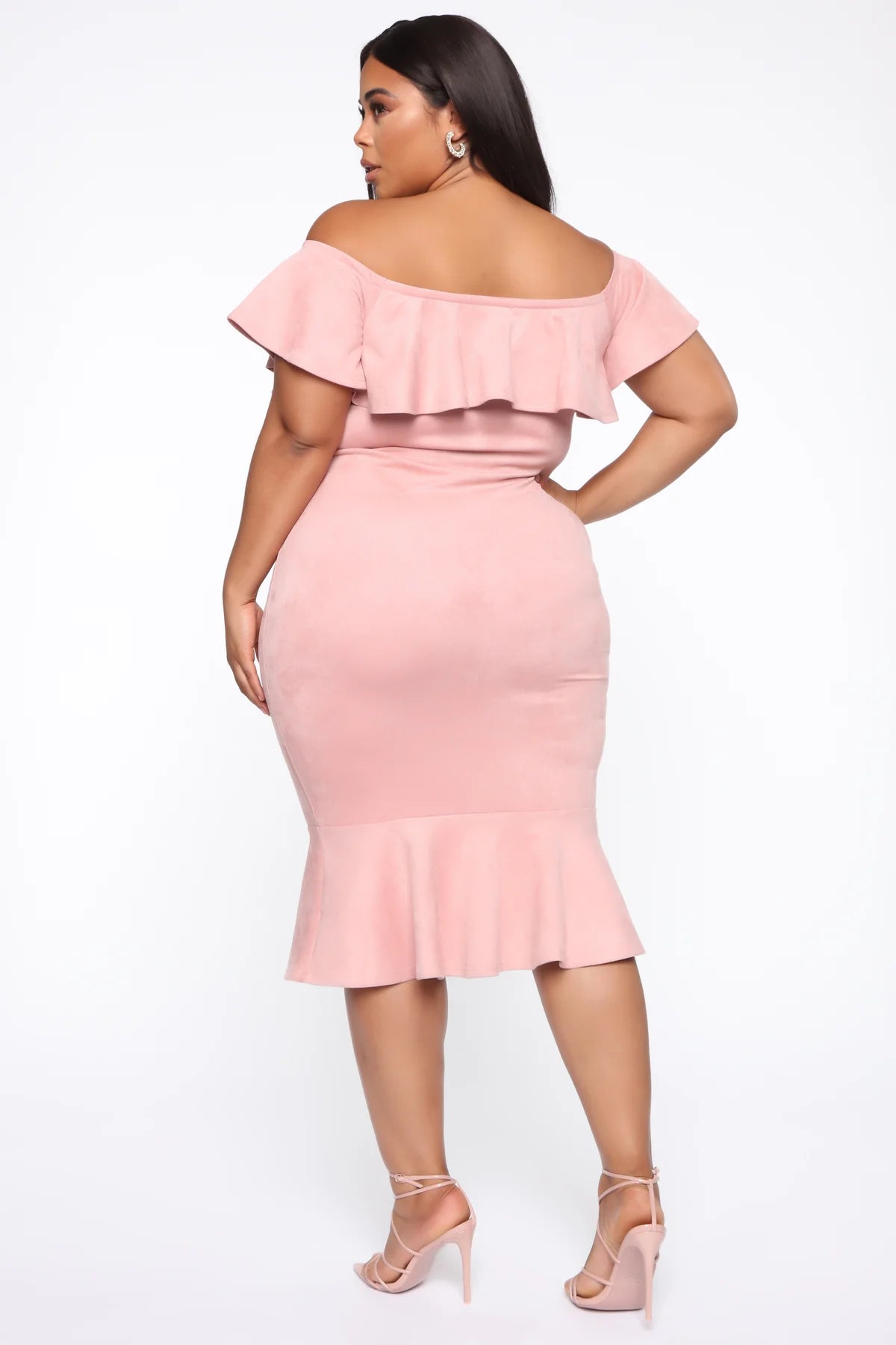 Aliana Suede Dress - XL