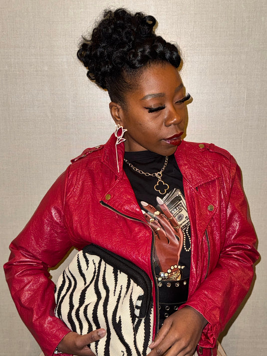 Pop of Color / Pop of Print Look