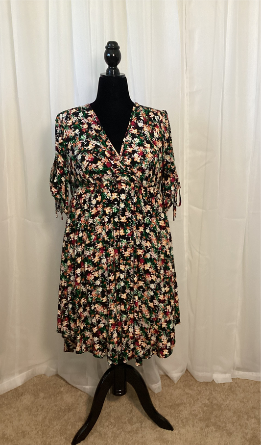 Floral Dress - 2x