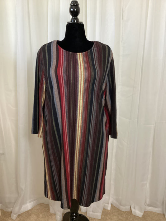 Striped Sweater dress - XL