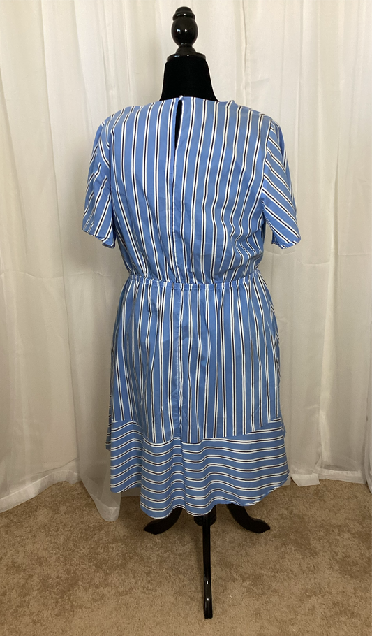 Stripe Baby Doll Dress - 20