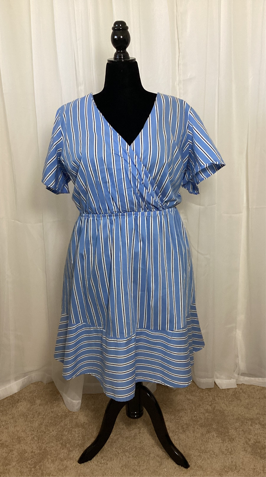 Stripe Baby Doll Dress - 20