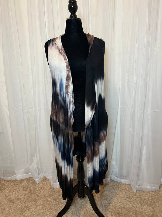 Brown / Blue Tye die Duster